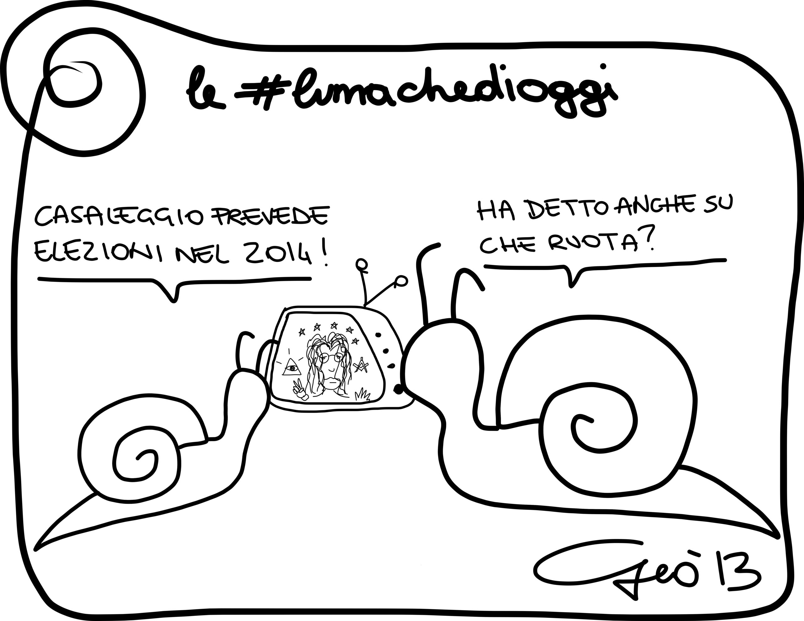 Le #lumachedioggi: tempistiche - reprise.