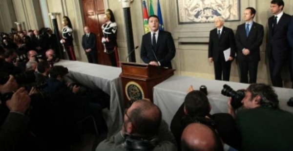 premier incaricato matteo renzi