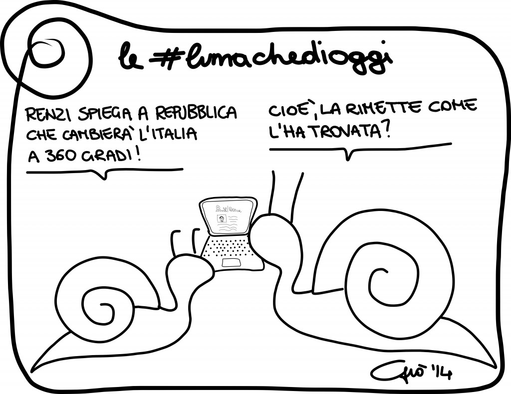 Le #lumachedioggi: geometrie