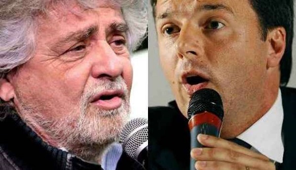 grillo attacca renzi carrierista senza scrupoli