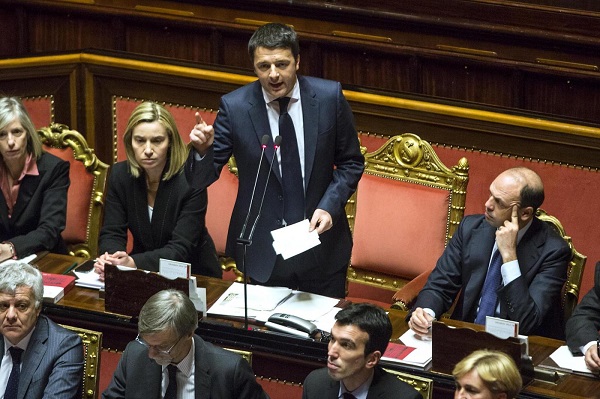 premier renzi parlamento