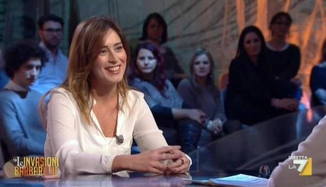 maria elena boschi intervistata da daria bignardi