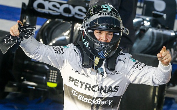 In Australia vince Rosberg