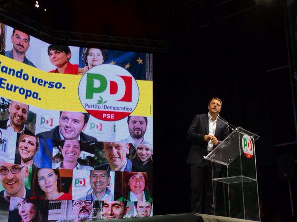 comizio firenze renzi