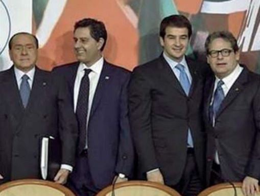 scontro in forza italia