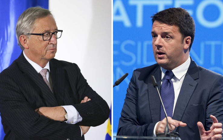 3,4 miliardi, juncker, renzi