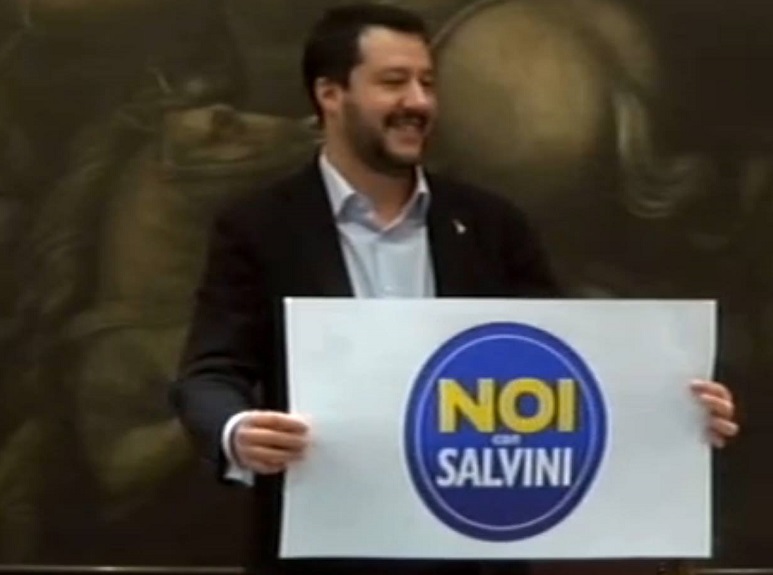 figuranti, noi con salvini