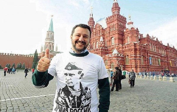 Salvini in Russia