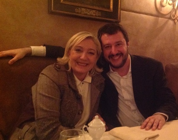 Sondaggi Francia, Le Pen, Salvini, Lega Nord, Front National