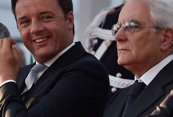 quirinale renzi e mattarella