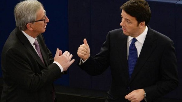 renzi, juncker