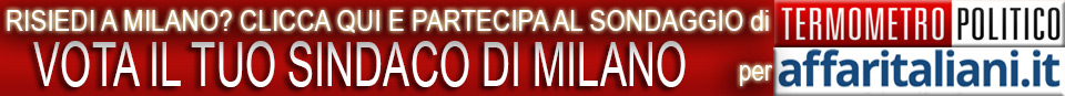 Sondaggio sindaco Milano