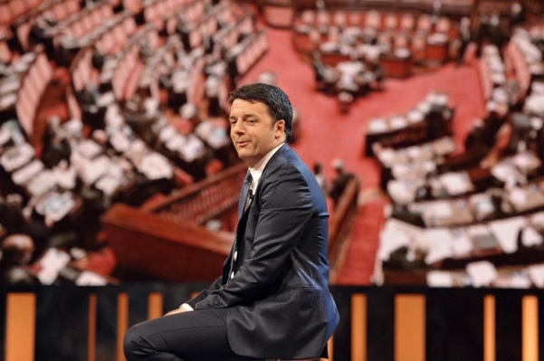 Il presidente del Consiglio Matteo Renzi