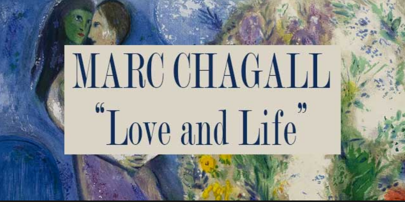 copertina mostra marc chagall