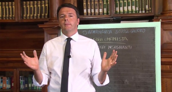 renzi pd buona scuola