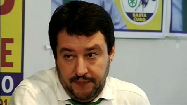 salvini in primo piano