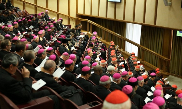 immagine durante incontro di preparazione instrumentum laboris