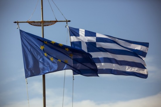bandiera grecia e ue