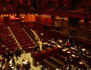 immagine dell'aula della camera dei deputati