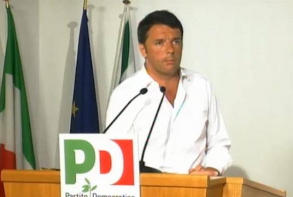 Matteo Renzi alla Direzione Pd