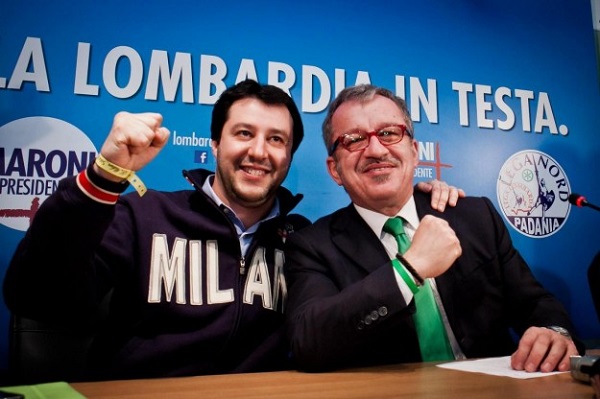 Allah Akhbar Matteo Salvini e Roberto Maroni