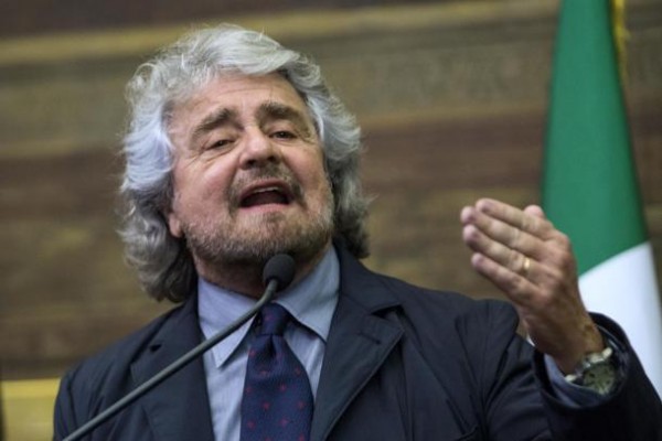 Beppe Grillo, leader del M5S