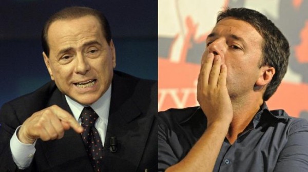 elezioni 2018, Silvio Berlusconi e Matteo Renzi