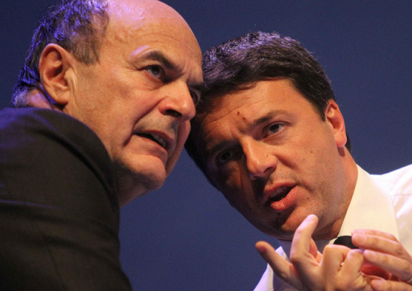 minoranza pd bersani renzi