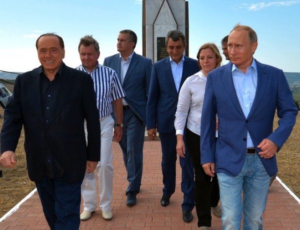 berlusconi in crimea