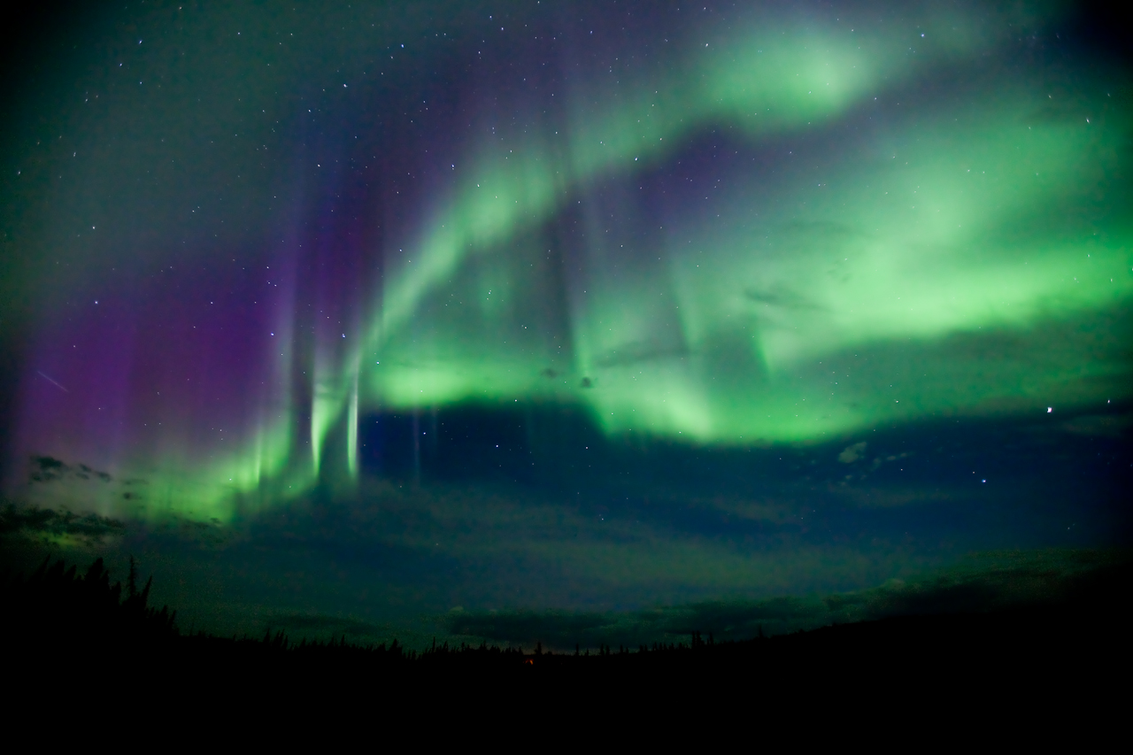 video aurora boreale