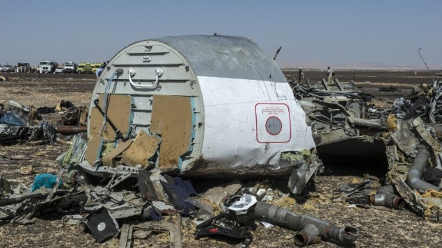 incidente aereo sinai russia isis