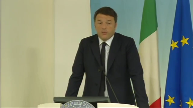 attentato parigi reazioni politica renzi