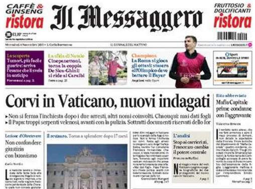 prime pagine, rassegna stampa, 4 novembre 2015