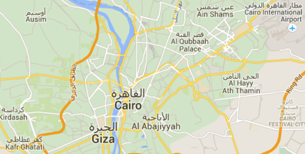cairo, attentato, bomba molotov, piantina della zona del cairo