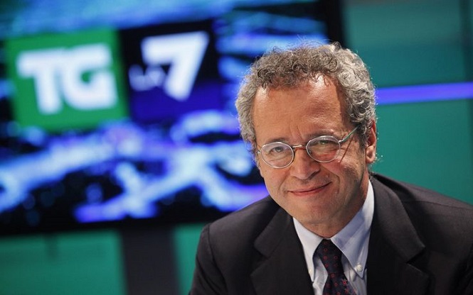 enrico mentana, sondaggi politici, maratona mentana, enrico mentana, bersaglio mobile