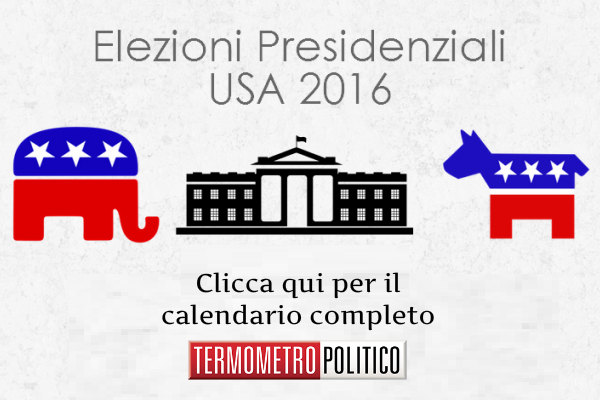 elezioni usa 2016 presidenziali calendario date caucus primarie dibattiti convention