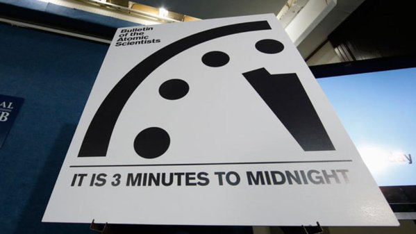 doomsday clock orologio apocalisse guerra mondiale