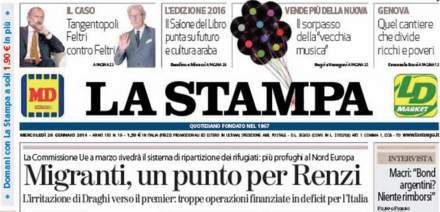 rassegna stampa, politica, 20 gennaio 2