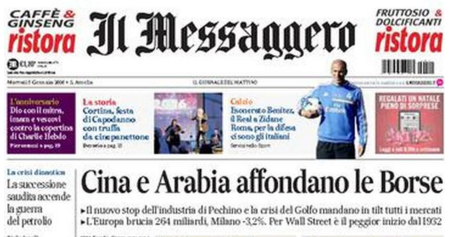 rassegna stampa, politica, 5 gennaio 2016