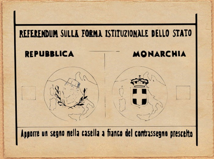 monarchici, settantesimo repubblica, revisionismo