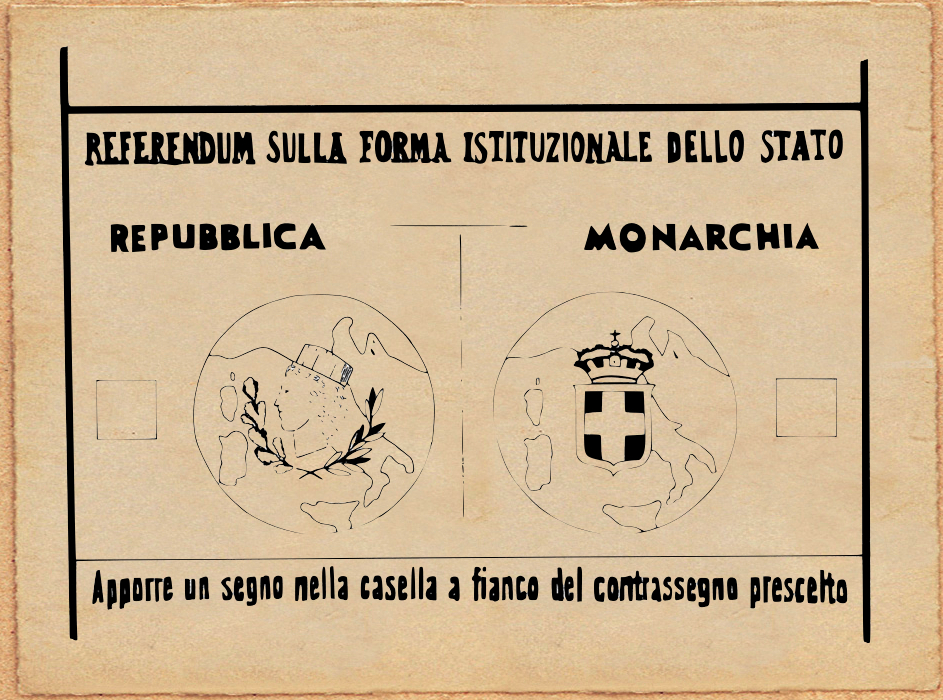 monarchici, settantesimo repubblica, revisionismo