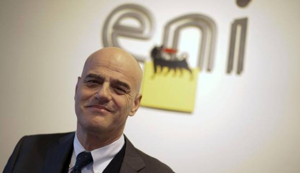 scaroni, complotto contro renzi, renzi mossad, eni, eni descalzi