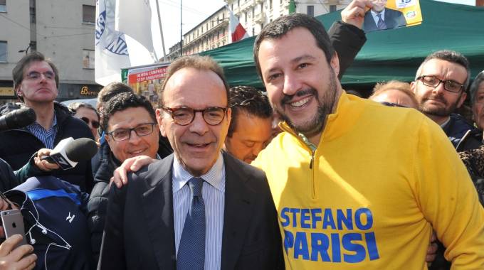 Centrodestra, Parisi, Salvini