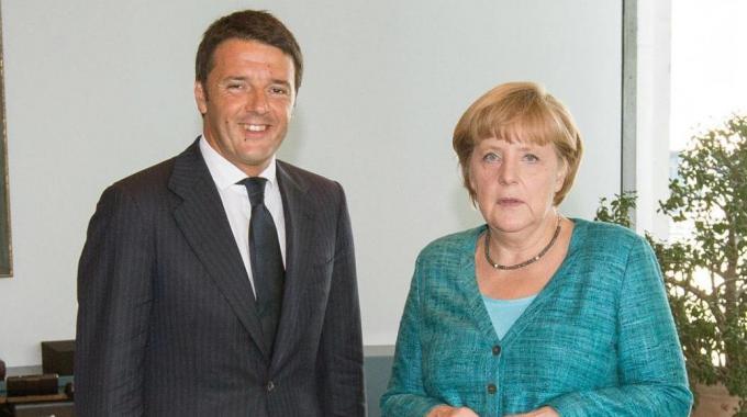 Angela Merkel-Matteo Renzi