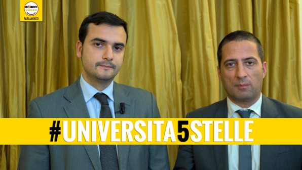 i parlamentari del m5s carlo sibilia e gianluca vacca