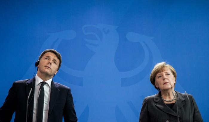 renzi, ue, merkel