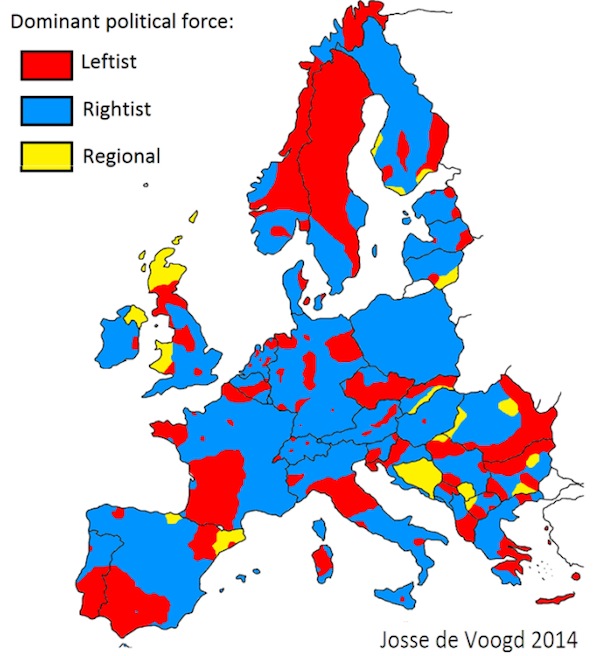 europa politica, mappa dell'Europa