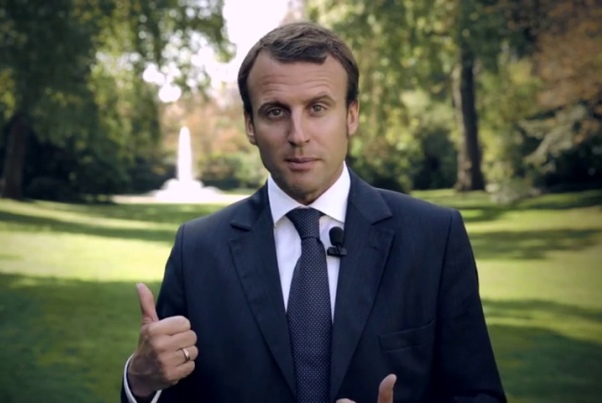sondaggi elettorali francia intenzioni di voto il candidato Emmanuel Macron