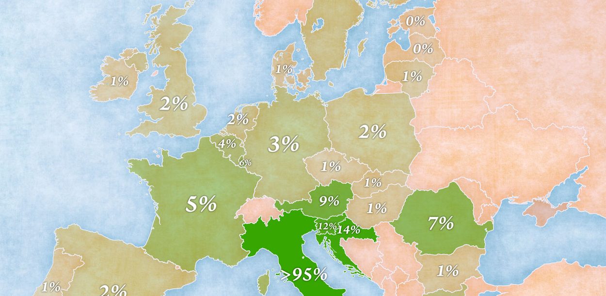 mappa italia