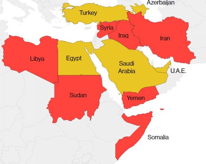 donald trump map